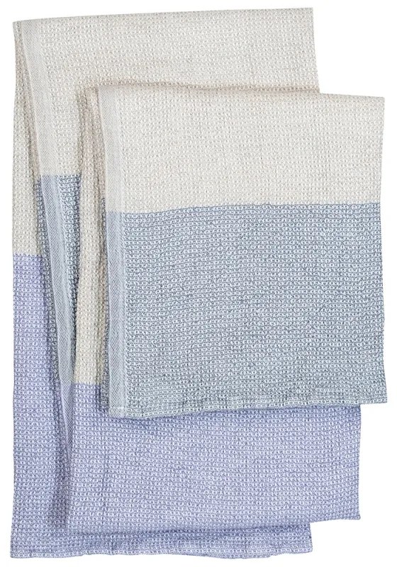 Uterák Terva, ľan-sivo-levanduľový, Rozmery 48x70 cm