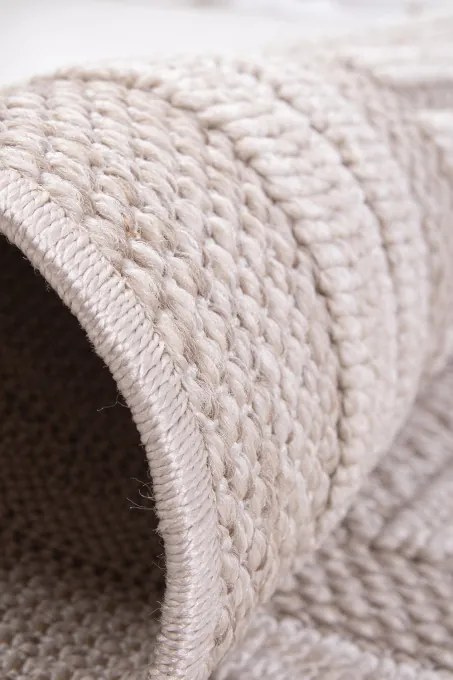 Koberec LENA E571A svetlohnedý / béžový