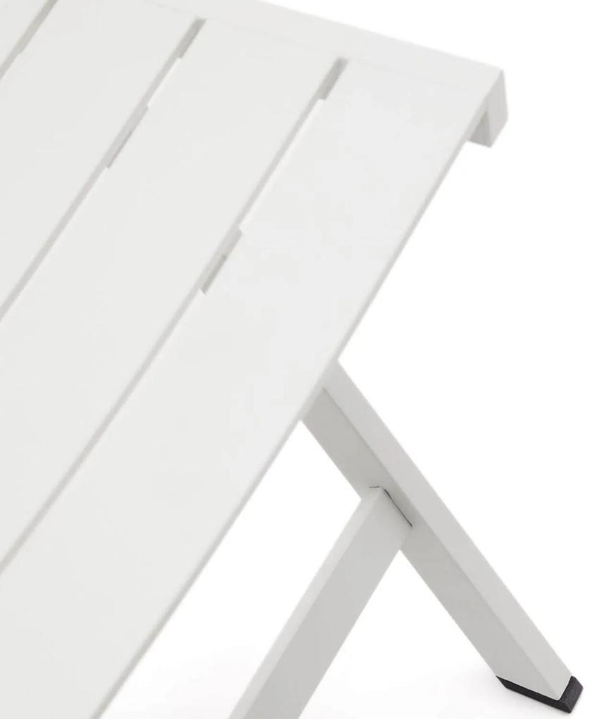 Záhradná stolička retta biela MUZZA