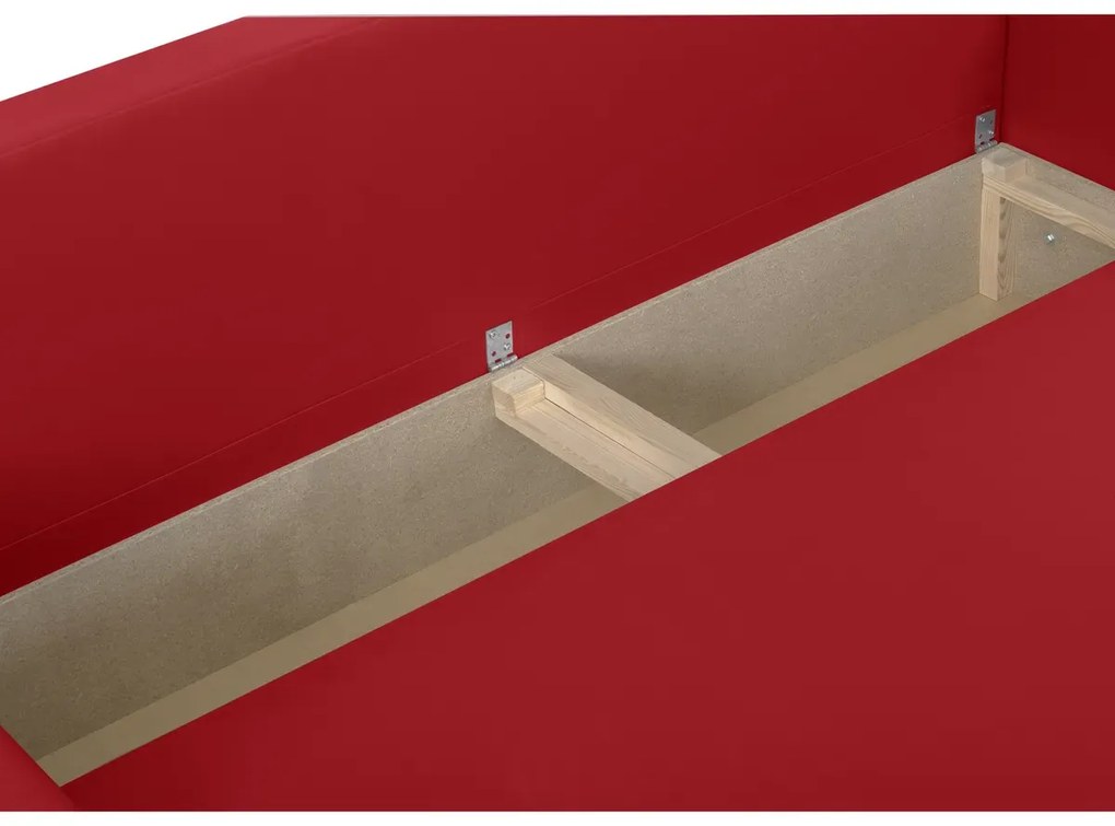 Rozkládací pohovka ROT Červená