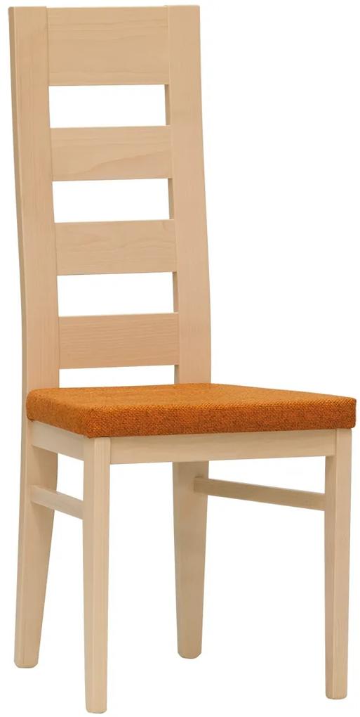 Stima stolička FALCO Odtieň: Biela, Látka: BOLTON NEW arancio 1