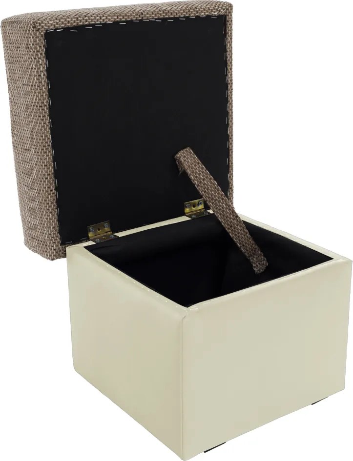 Taburetka T1 - cappuccino / béžová