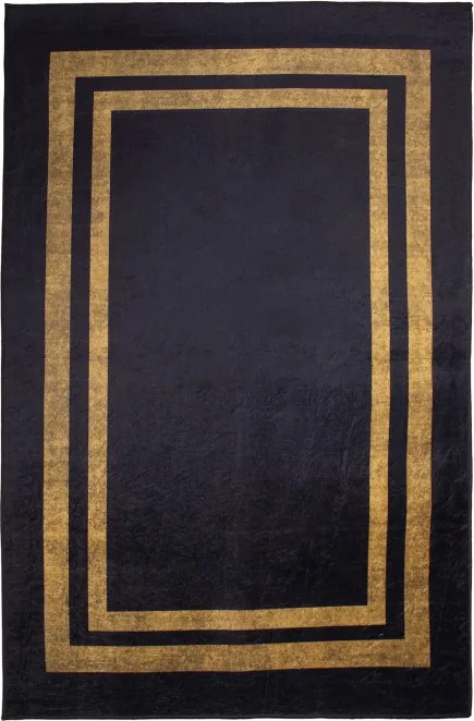 Koberec MILANO 40020-01 čierny / zlatý