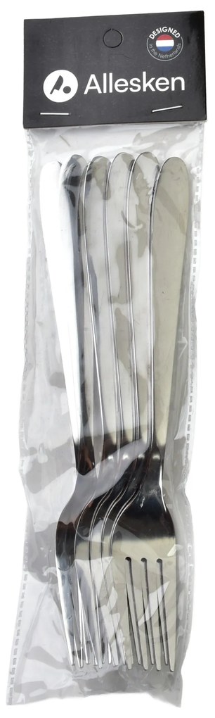 Sada 6 ks vidliček ORCHID 20 cm nerezová ocel