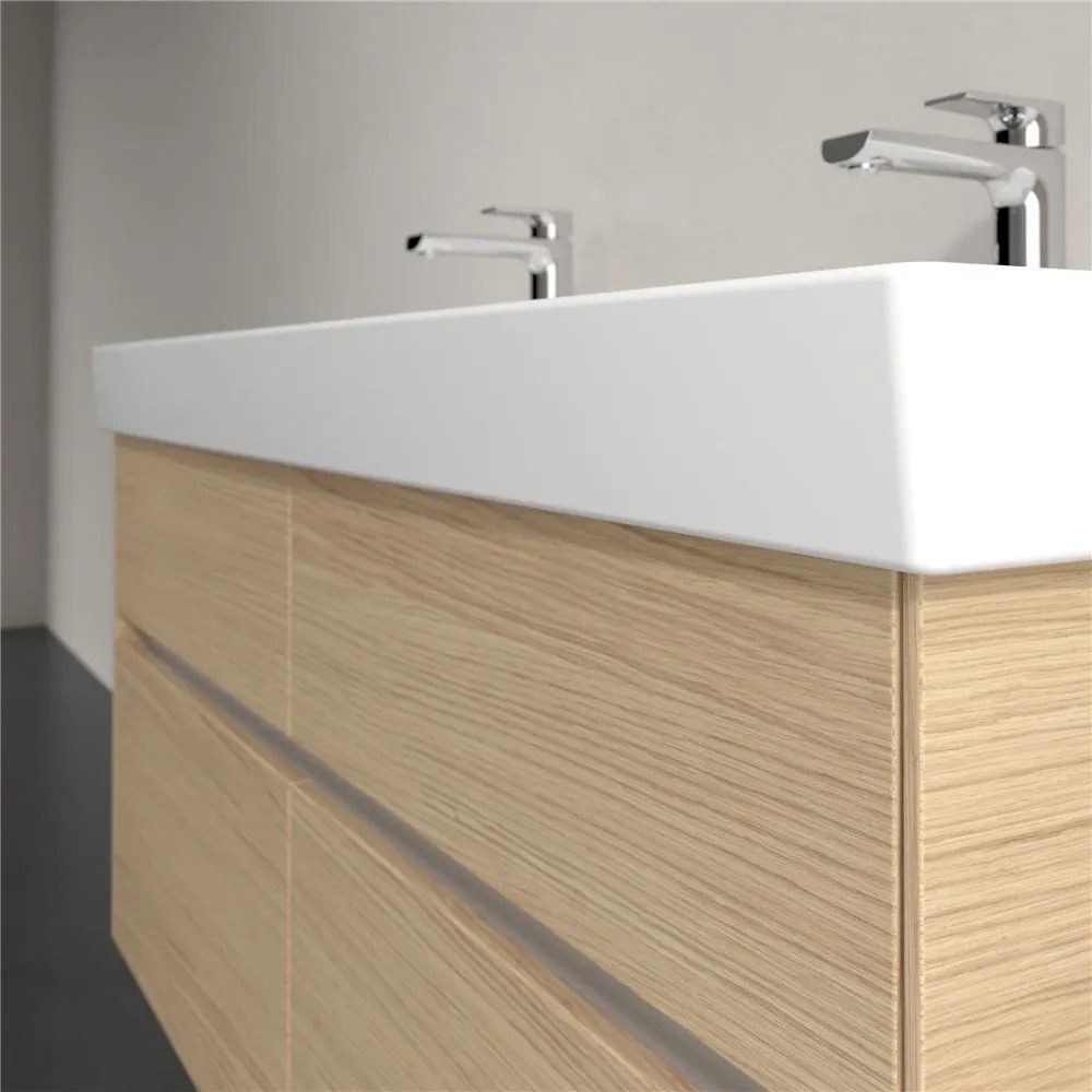 VILLEROY &amp; BOCH Collaro závesná skrinka pod umývadlo, 4 zásuvky, 1154 x 444 x 546 mm, Nordic Oak, C01200VJ