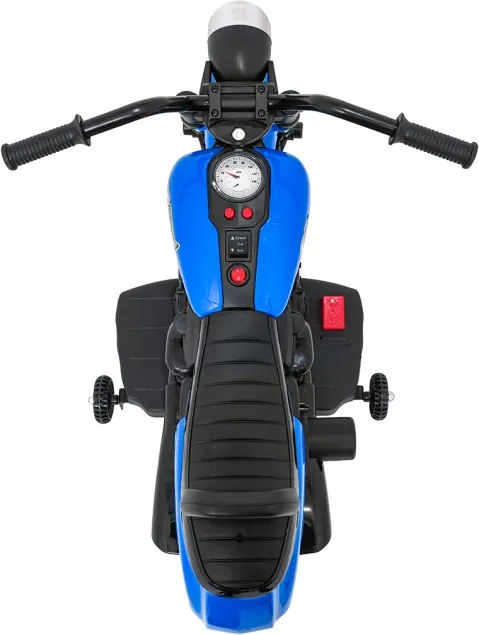 Elektrická motorka STAR modrá