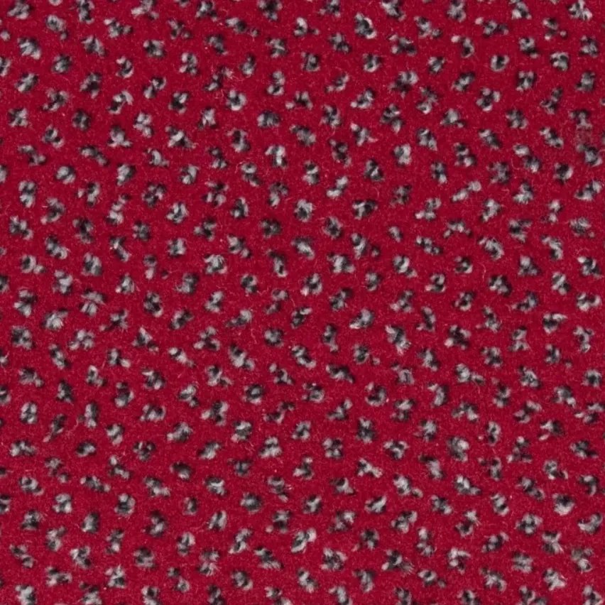 Betap, AKCIA: 110x520 cm Metrážny koberec Saturnus 15, záťažový, šíře, červená, ab (mriežka), chodba / predsieň