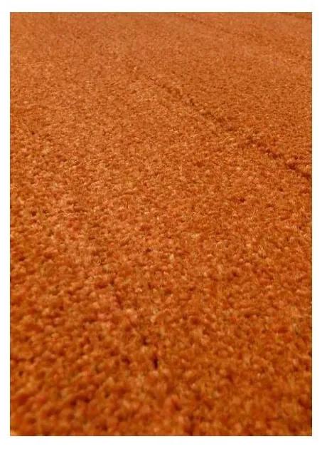 Kusový koberec Hmla terakotový 70x140 70x140cm