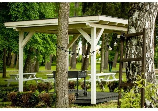 Vonkajšia dekoračná reťaz MIMOSA 20xE27/1,3W/230V IP44 20m