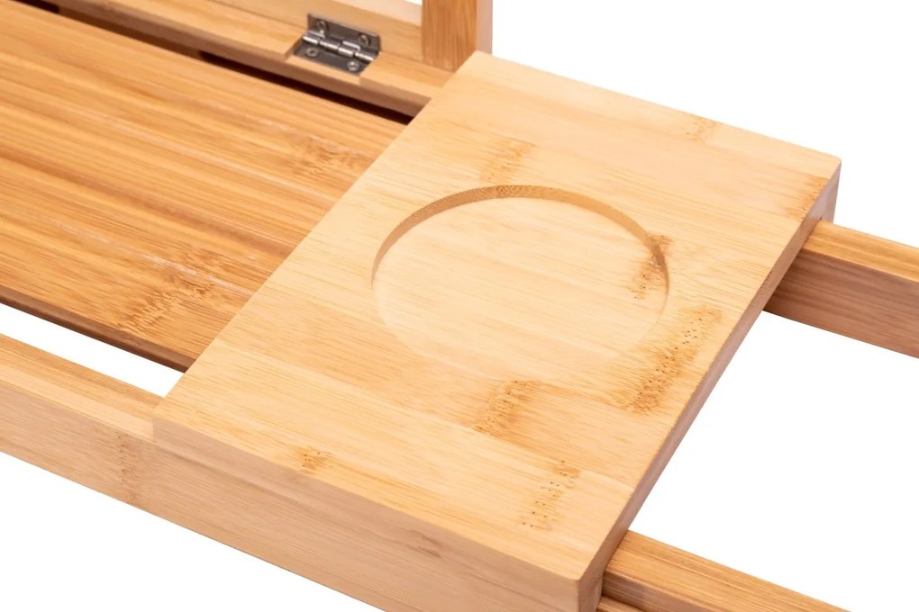 Bambusový stolík do vane Dafne hnedý