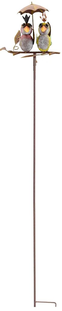 Zapichovacia záhradná dekorácia Jason, 133 cm, kov, viacfarebná
