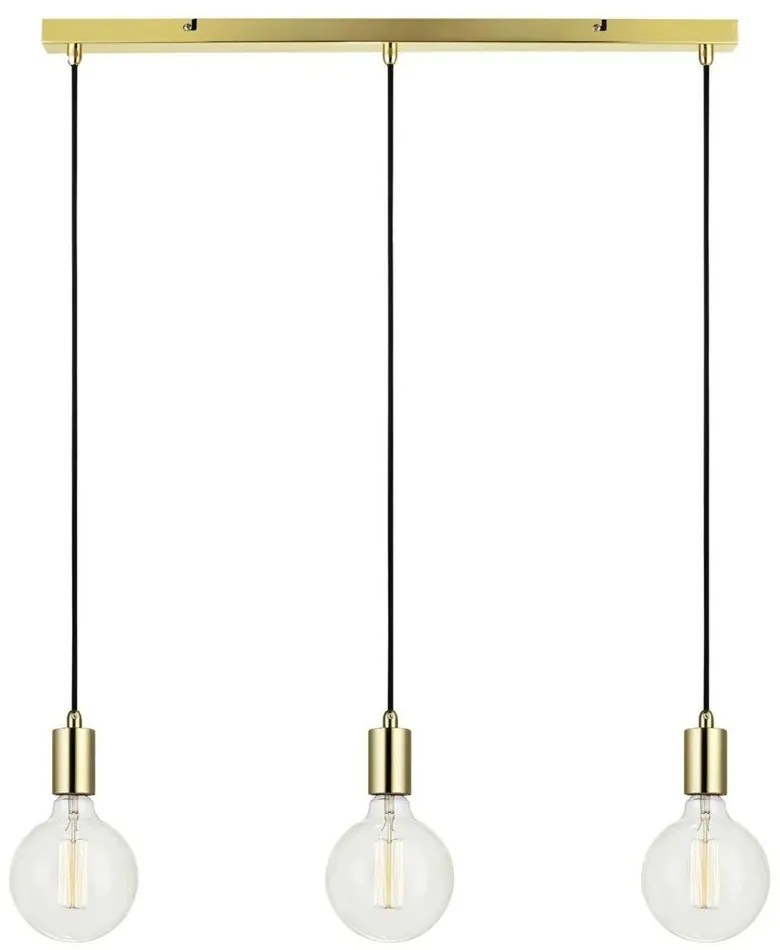 Stropné svietidlo v zlatej farbe Markslöjd Sky Three