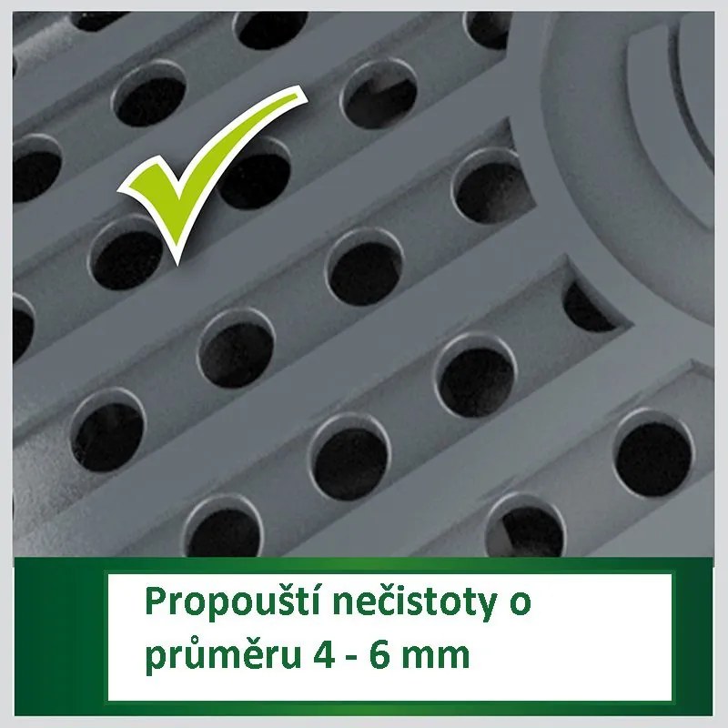 Filtračné a prúdové čerpadlo Heissner 4 900 l/h, 40 W, pre jazierko do 24 m³ HFP5000-00