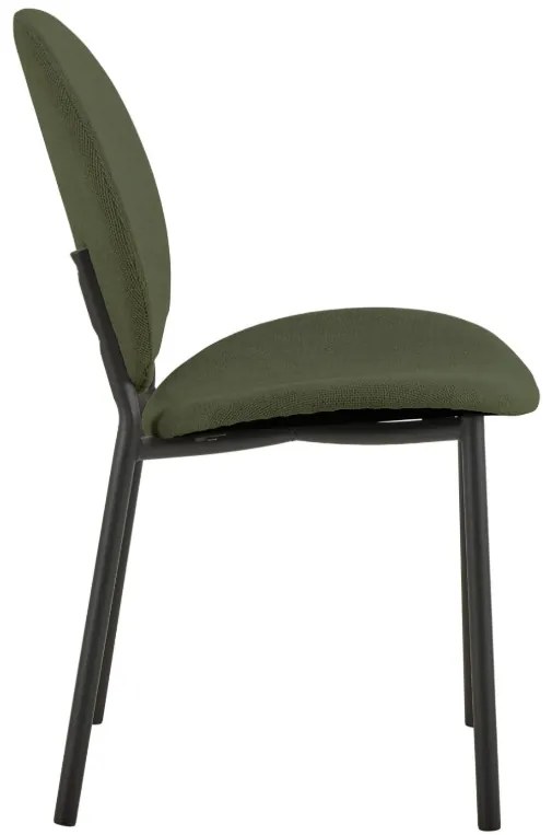 Jídelní židle CLIFF lesní zelená