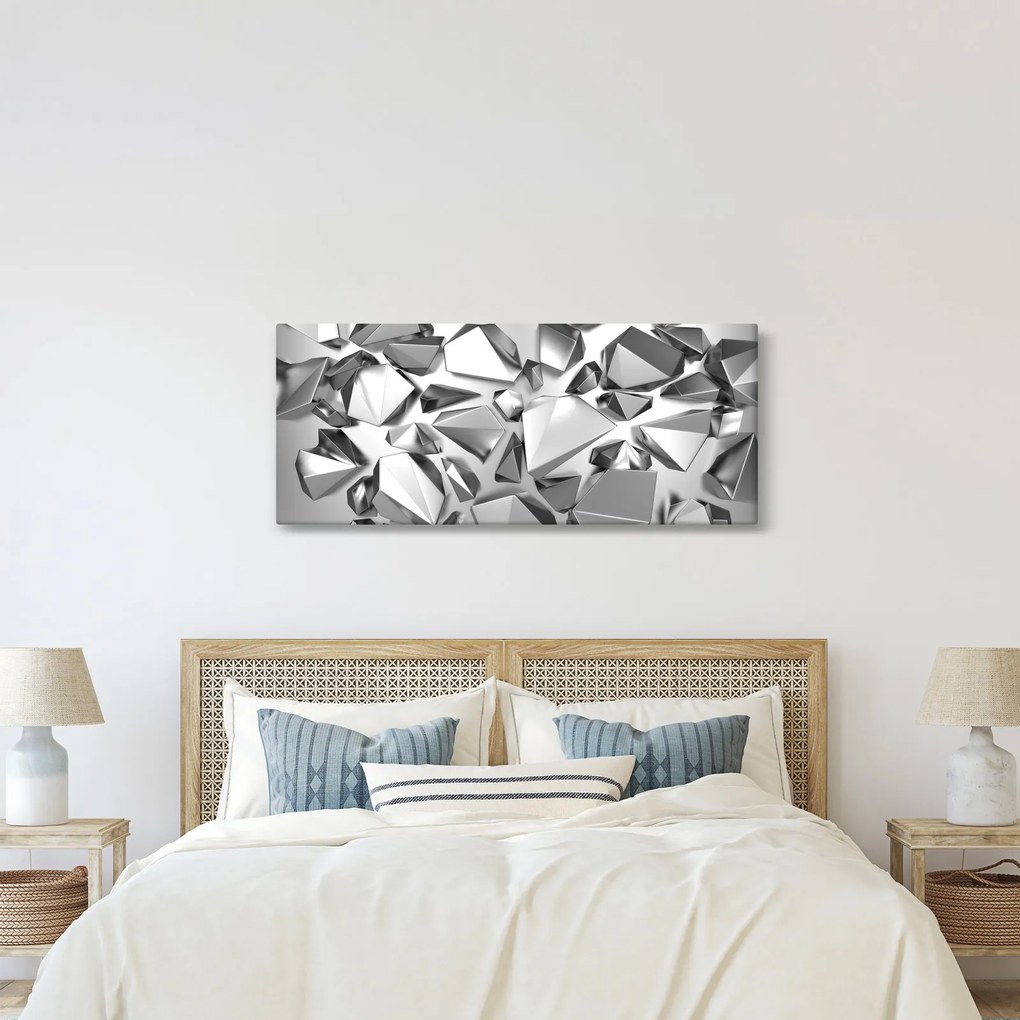 Obraz 3D abstrakcie (120x50 cm)