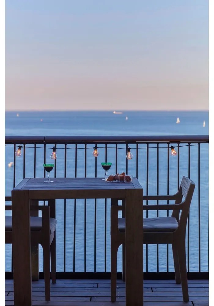 Solárne predĺženie svetelnej reťaze počet žiaroviek 10 ks dĺžka 300 cm Marcus – Sirius