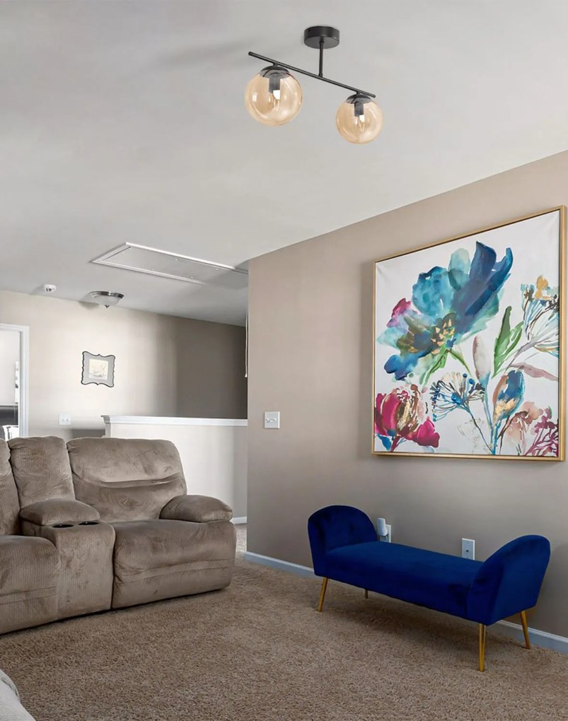 Závesná stropná lampa dvojbodová K-5163 Delta
