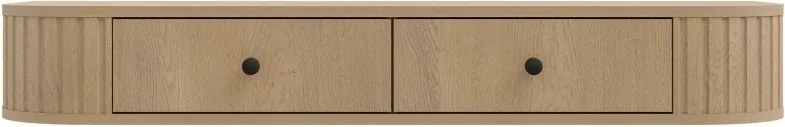 Závesný toaletný stolík VIVIEN 123 cm dub cremona