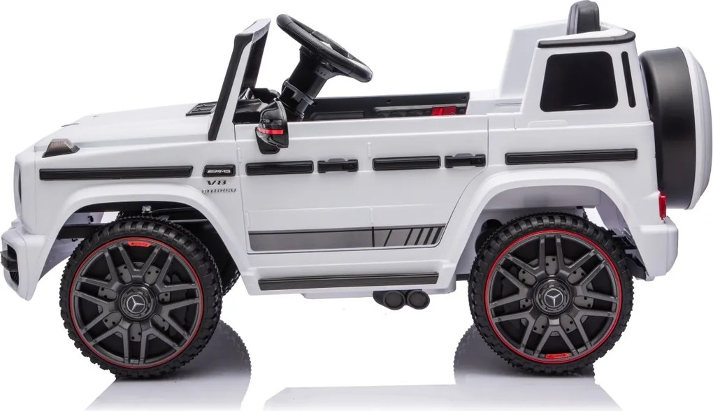 Ramiz Detské vozidlo Mercedes G63 AMG LIFT, biele
