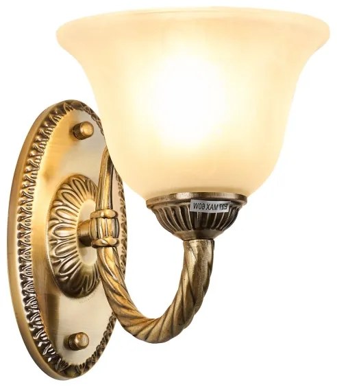 Brilagi - Nástenná lampa CLASSIC 1xE27/60W/230V mosadz