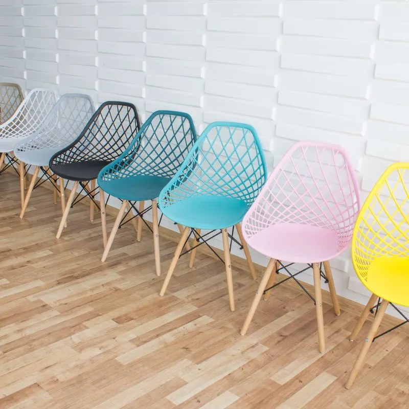 Dekorstudio Dizajnová stolička OSLO čierna Počet stoličiek: 2ks