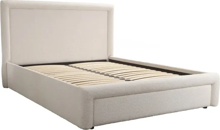 Dizajnová čalúnená posteľ ABRIAMO, 200x160, béžová (Abriamo 3)