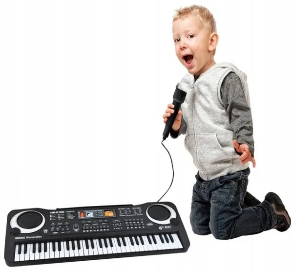 MQ 6106 KEYBOARD varhany klávesy s mikrofónom pre deti