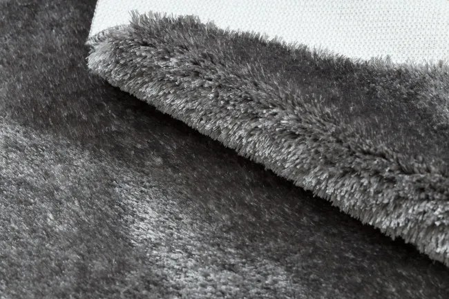 Kúpeľňový koberček SANTA sivý kruh