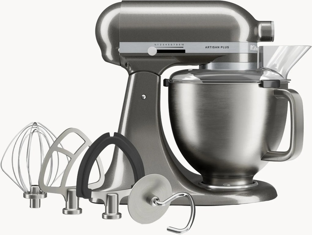 Stolový mixér's naklápacou hlavicou a príslušenstvom Artisan Plus, 4,7 l, 7 ks