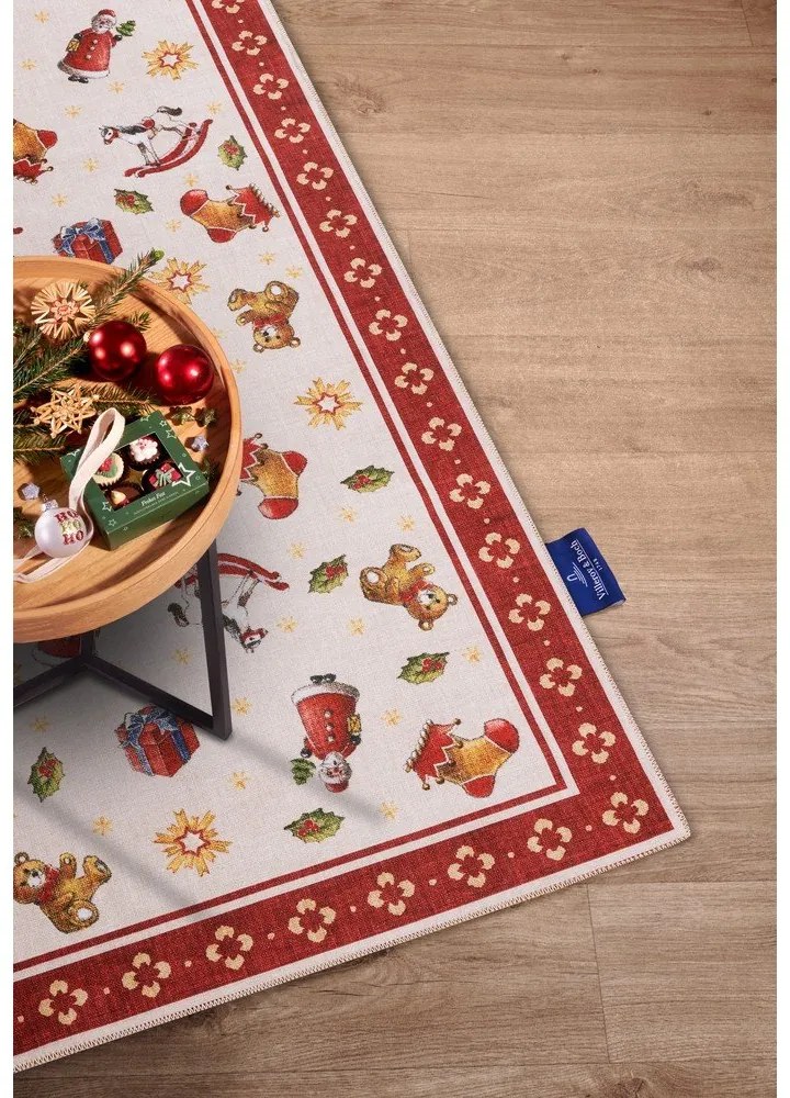 Červený koberec s vianočným motívom 160x230 cm Red Christmas – Villeroy&amp;Boch