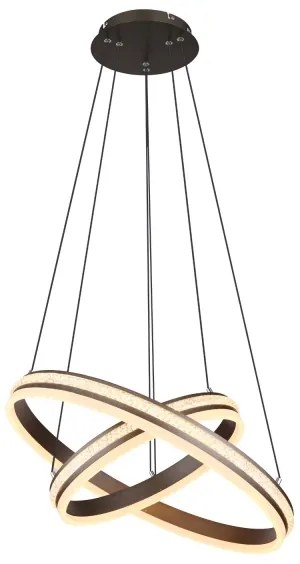 Globo 67314-60H - LED Stmievateľný luster na lanku GROUNI LED/60W/230V + DO