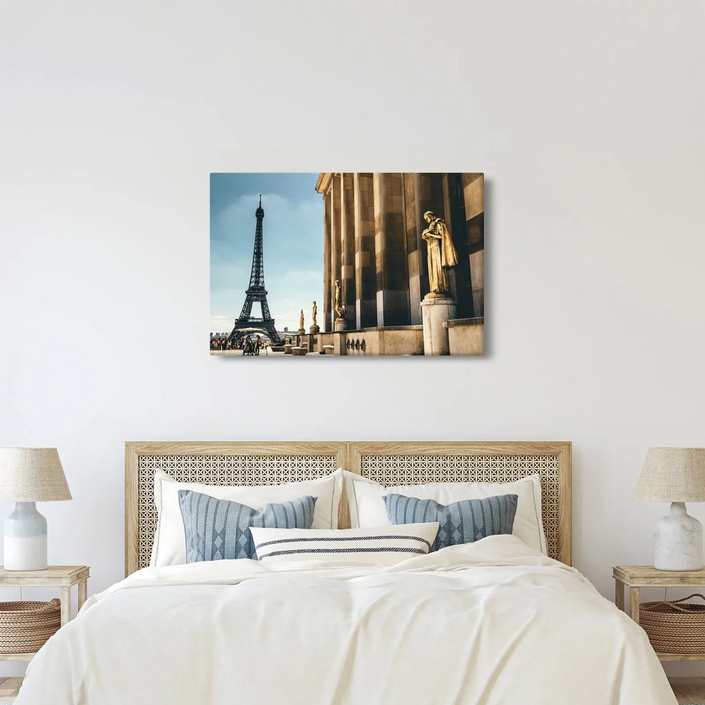 Obraz z Trocaderského námestia, Paríž (90x60 cm)
