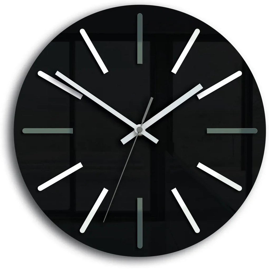 Nástěnné hodiny Modus 30 cm černé