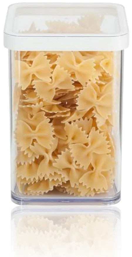 Dóza na potraviny 1l Rotho Loft - MIDDLE, biela