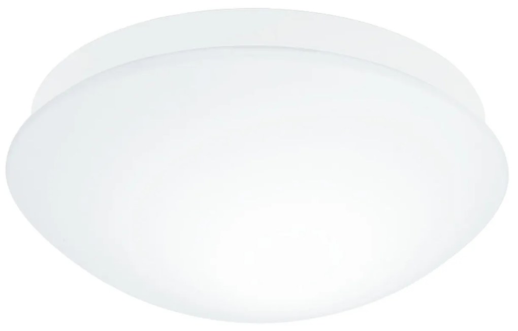 EGLO Moderné kúpeľňové LED svietidlo so senzorom BARI-M, 1xE27, 20W, 27,5 cm, okrúhle, IP44