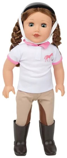 Playtive Bábika Julia (hnedé vlasy a zelené oči) (100356051)