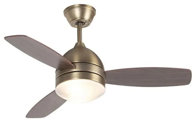 Stropný ventilátor bronzový 96 cm s diaľkovým ovládaním - Rotar