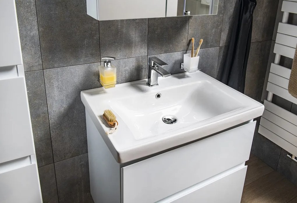 Aqualine Sapho, ALTAIR umývadlová skrinka 67x60x45cm, biela