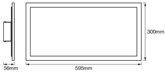 Ledvance - LED Stmievateľné stropné svietidlo SMART+ PLANON LED/22W/230V Wi-Fi