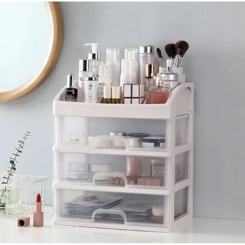 ShopJK ORGANIZÉR NA KOZMETIKU BIELY CB14