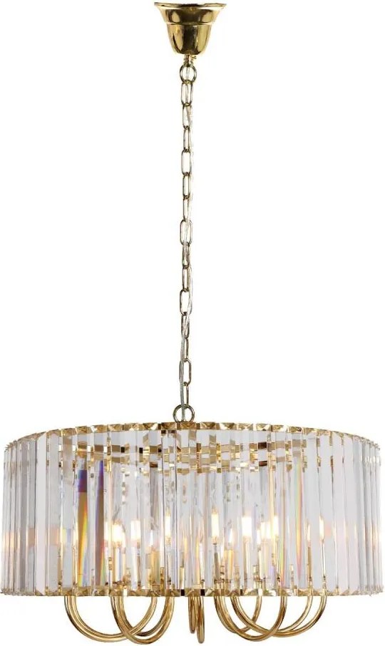 Zuma Line 1906/10 - Luster na reťazi PARIS 10xE14/40W/230V zlatá