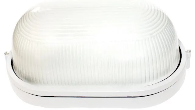 ACA Lighting Vonkajšie prisadené svietidlo HI5032W max. 40W/E27/IP45, biele