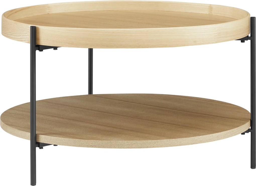 XXXLutz KONFERENČNÝ STOLÍK, farba duba, kompozitné drevo, 69/39 cm Livetastic - Stolíky do obývačky - 001769013008