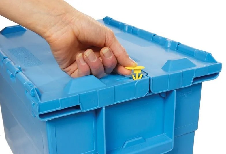 Zasúvacia prepravka s vekom INTEGRA, 600 x 400 x 350 mm