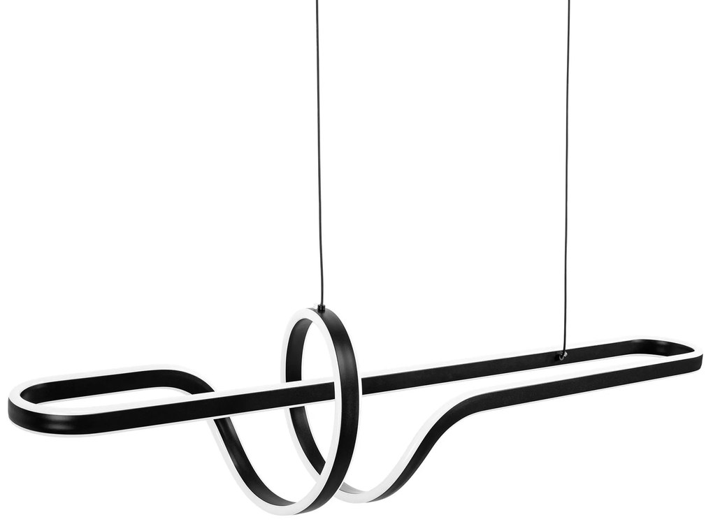 Toolight Toolight, LED stropné osvetlenie 98cm, 100W, 4000K, G038-CP, čierna matná, OSW-06305