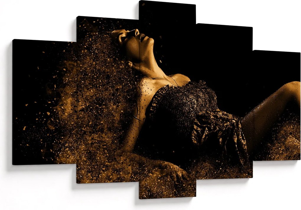Obraz - Žena zo zlata (150x105 cm)