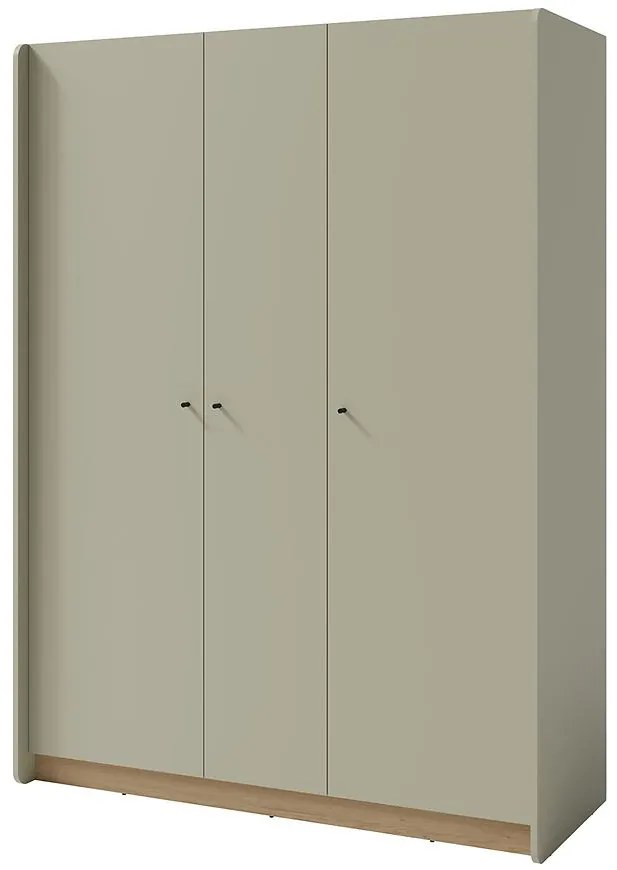 Skriňa Alessio AE1 3D Eukalyptus V/Dub Baltic