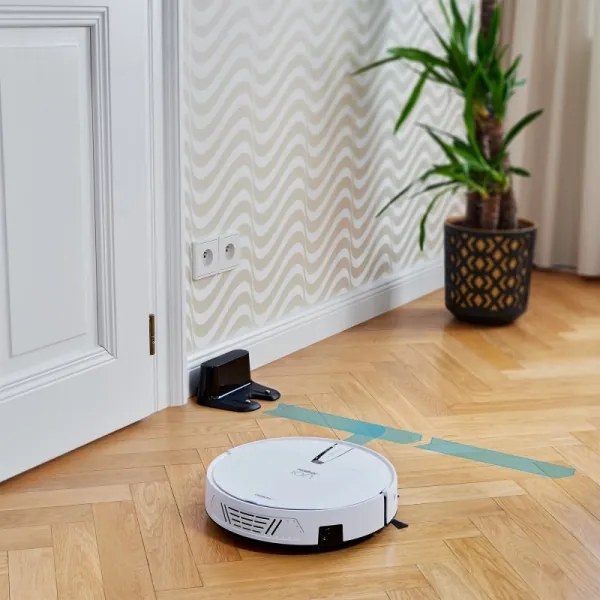 Niceboy ION Charles i4 - Inteligentný robotický vysávač 2v1 4400 mAh Wi-Fi biela + DO