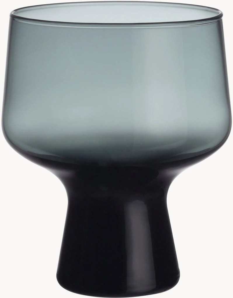 Ručne fúkané poháre na víno Solare, 2 ks