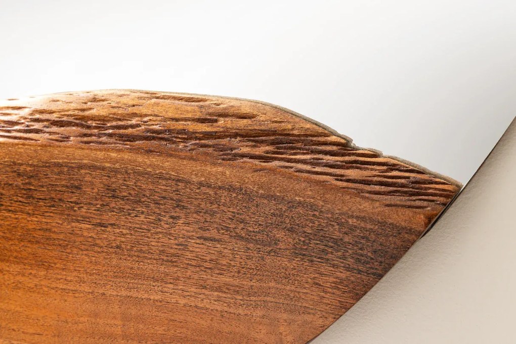 Zrkadlo EDGE 100 cm z akáciového dreva